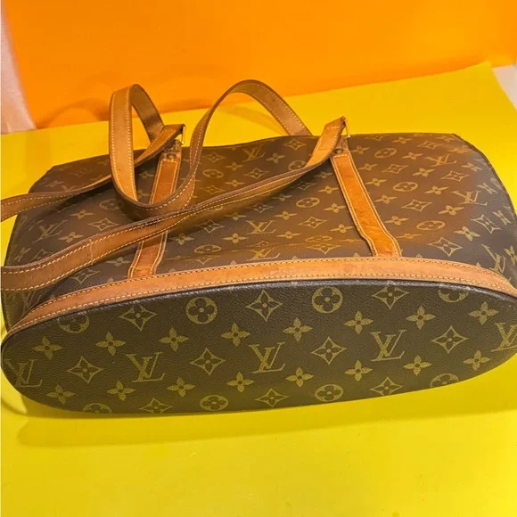 Louis Vuitton Monogram The Babylon Brown and Tan Tote bag - Picture 5 of 14